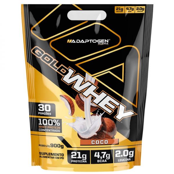 GOLD WHEY - REFIL - 900G - ADAPTOGEN
